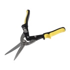 Ножницы по металлу ТУНДРА, 2К рукоятки, прямой рез, 300 мм - Фото 1