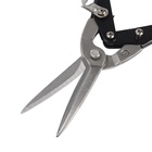 Ножницы по металлу ТУНДРА, 2К рукоятки, прямой рез, 300 мм - Фото 4