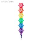 Карандаш восковой «Снежинка» 5 цветов - Фото 2