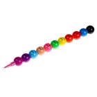 Карандаш восковой «Смайлик большой», 11 цветов - Фото 3