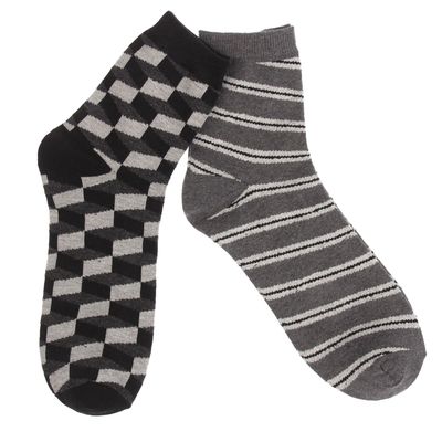 Набор мужских носков (2 пары) "Классика" р-р 27-29 , 80% хл.,15% п/а, 5% эл.