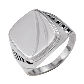 Кольцо «Перстень» мужской, посеребрение с оксидированием, 20 размер