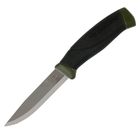 Нож Morakniv Companion MG (S), нержавеющая сталь, цвет хаки - Фото 4