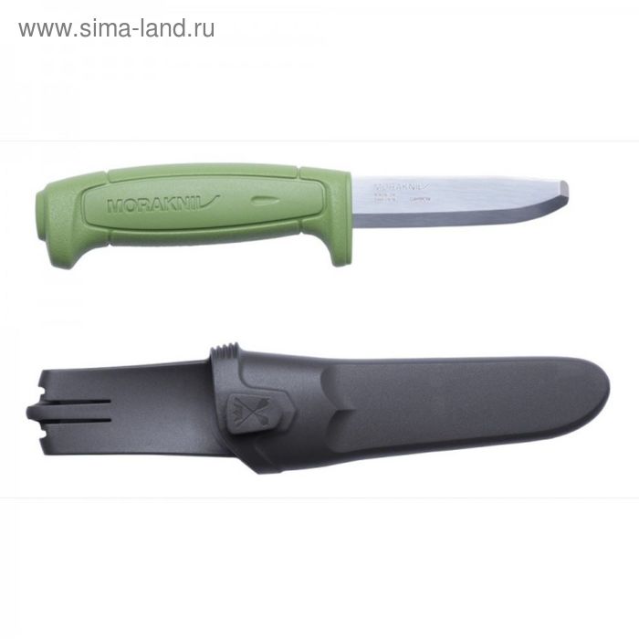 Нож Morakniv Safe, карбоновая сталь, пластиковая ручка - Фото 1