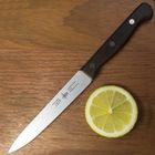 Нож кухонный ACE K3051BN Utility knife, деревянная ручка, цвет коричневый - Фото 2