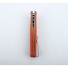 Нож складной Ganzo G720 оранжевый - Фото 8