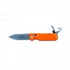 Нож складной Ganzo G735-OR, оранжевый - Фото 1