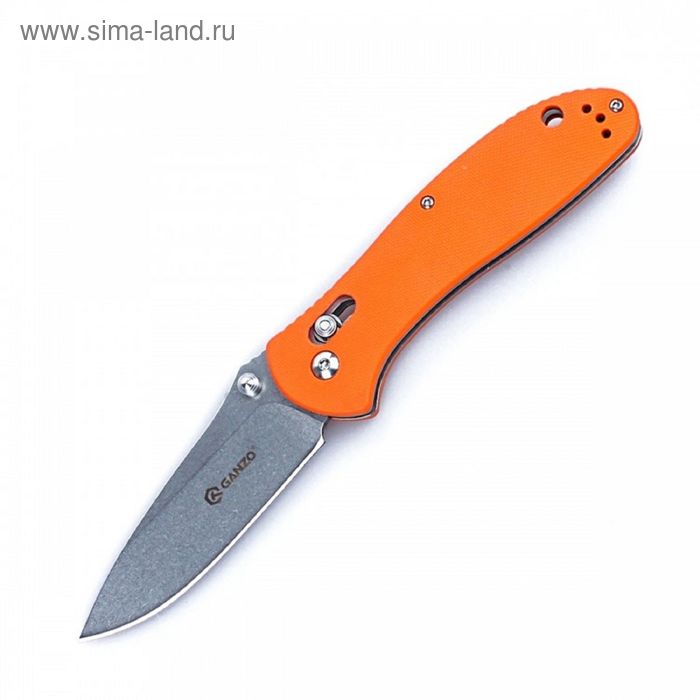 Нож складной Ganzo G7392-OR оранжевый - Фото 1