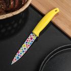 Нож кухонный «Ланфорд», лезвие 11 см, с антиналипающим покрытием, цвет МИКС - Фото 1