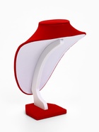 Бюст для украшений QF, 17.5×13×25 см, h=25 см, красный - Фото 4