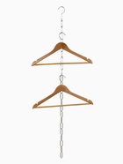 Цепочка-держатель для плечиков, звенья 4×2 см, L=110 см, цвет хром - Фото 4