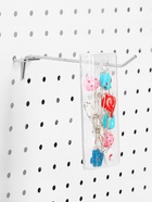 Крючок одинарный для металлической перфорированной панели, d=3.5 мм, L=5.5 см, цвет хром - Фото 2