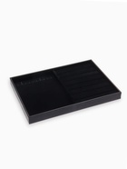 Подставка для украшений «QF. Бархат», 10 крючков и 7 полос для колец, 35×24×3 см, чёрная - Фото 3