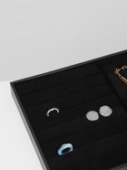 Подставка для украшений «QF. Бархат», 10 крючков и 7 полос для колец, 35×24×3 см, чёрная - Фото 5