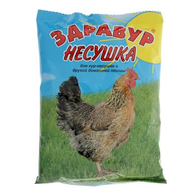 Премикс Здравур "Несушка" для кур и домашней птицы, минеральная добавка, 250 гр,