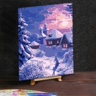 Картина по номерам без подрамника «Зима», 30 х 40 см - Фото 2