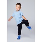 Футболка для мальчика, рост 110 см, цвет голубой - Фото 4