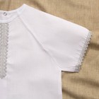 Рубашка для крещения 00319-08, цвет белый, рост 86 см - Фото 4