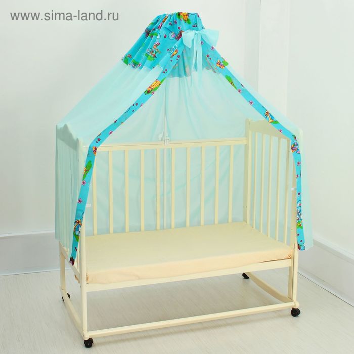 Балдахин для кроватки, размер 150*300 см, цвет голубой 08802-05 - Фото 1
