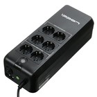 Источник бесперебойного питания Ippon Back Verso 600, 300 Вт, 600 ВА, чёрный - Фото 1