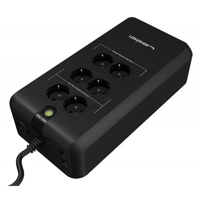 Источник бесперебойного питания Ippon Back Verso 800, 420 Вт, 800 ВА, чёрный