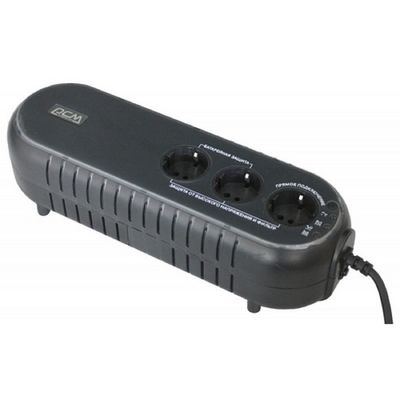 Источник бесперебойного питания Powercom WOW 500U, 250 Вт, 500 ВА, чёрный