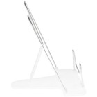 Подставка для книг пластиковая, Стамм Cristal, прозрачная - Фото 3