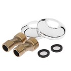 Смеситель для ванны Accoona A7165, однорычажный, излив 300 мм, хром - Фото 6