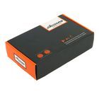 Смеситель для раковины Accoona A9482K, двухрычажный, с гайкой, зеленый/хром - Фото 3