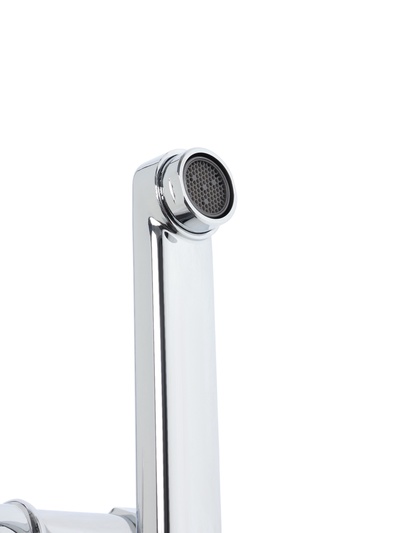 Смеситель для ванны Accoona A6482G, двухвентильный, белый/хром