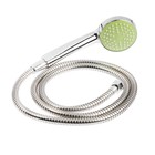 Смеситель для ванны Accoona A6482K, двухрычажный, зеленый/хром - Фото 4