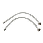 Смеситель для кухни Accoona A4582H, двухрычажный, высокий излив, желтый/хром - Фото 2