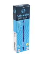 Ручка шариковая Schneider Slider Edge F, узел 0.8 мм, трёхгранный корпус, чернила синие (10 шт) - фото 809485529