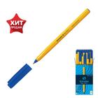 Ручка шариковая Schneider. Tops 505 F, синий стержень, узел 0.8 мм, светостойкие чернила, оранжевый корпус - Фото 1