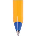 Ручка шариковая Schneider TOPS 505, узел 0.8 мм, оранжевый корпус, светостойкие чернила, синие - Фото 2