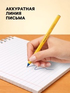 Ручка шариковая Schneider. Tops 505 F, синий стержень, узел 0.8 мм, светостойкие чернила, оранжевый корпус - Фото 2