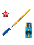 Ручка шариковая Schneider. Tops 505 F, синий стержень, узел 0.8 мм, светостойкие чернила, оранжевый корпус - Фото 4