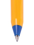 Ручка шариковая Schneider. Tops 505 F, синий стержень, узел 0.8 мм, светостойкие чернила, оранжевый корпус - Фото 5