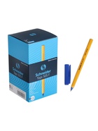 Ручка шариковая Schneider. Tops 505 F, синий стержень, узел 0.8 мм, светостойкие чернила, оранжевый корпус - Фото 6