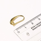 Швензы для сережек-крючки СМ-1111-1, (набор 5 пар), цвет золото - Фото 2