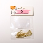 Швензы для сережек-крючки СМ-1111-1, (набор 5 пар), цвет золото - Фото 4