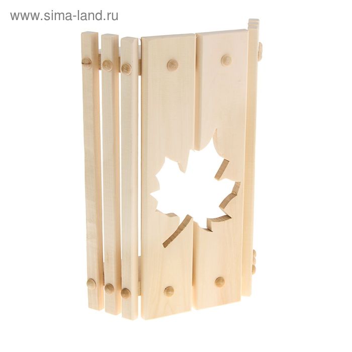 Абажур настенный "Клён", липа ПРОМО - Фото 1