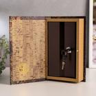 Шкатулка книга-сейф «Совушка с ключиком», 21×13×5 см - Фото 2