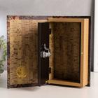 Шкатулка книга-сейф «Совушка с ключиком», 21×13×5 см - Фото 3