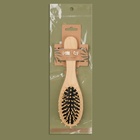 Расчёска массажная «Натурель», 6 × 22 см, цвет «светлое дерево» - фото 10081941
