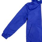 Ветровка для мальчика "ДВ" рост 110-116 см, цвет синий 1042 - Фото 3