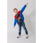 Ветровка для мальчика, рост 110-116 см, цвет красный/синий 1043 - Фото 12