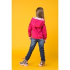 Ветровка для девочки, рост 122-128 см, цвет розовый 1044 - Фото 4