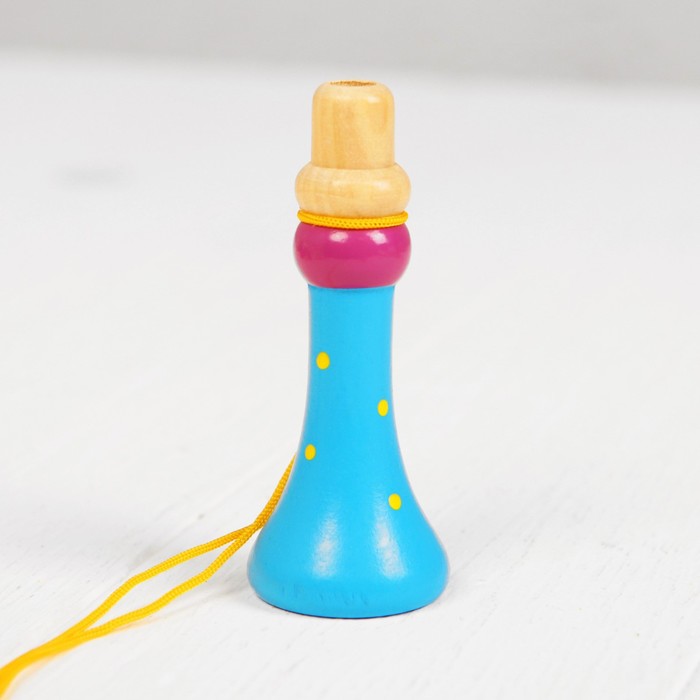 Музыкальная игрушка «Дудочка на верёвочке», цвета микс - фото 1905309385