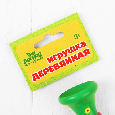 Музыкальная игрушка «Дудочка на веревочке», высокая, МИКС